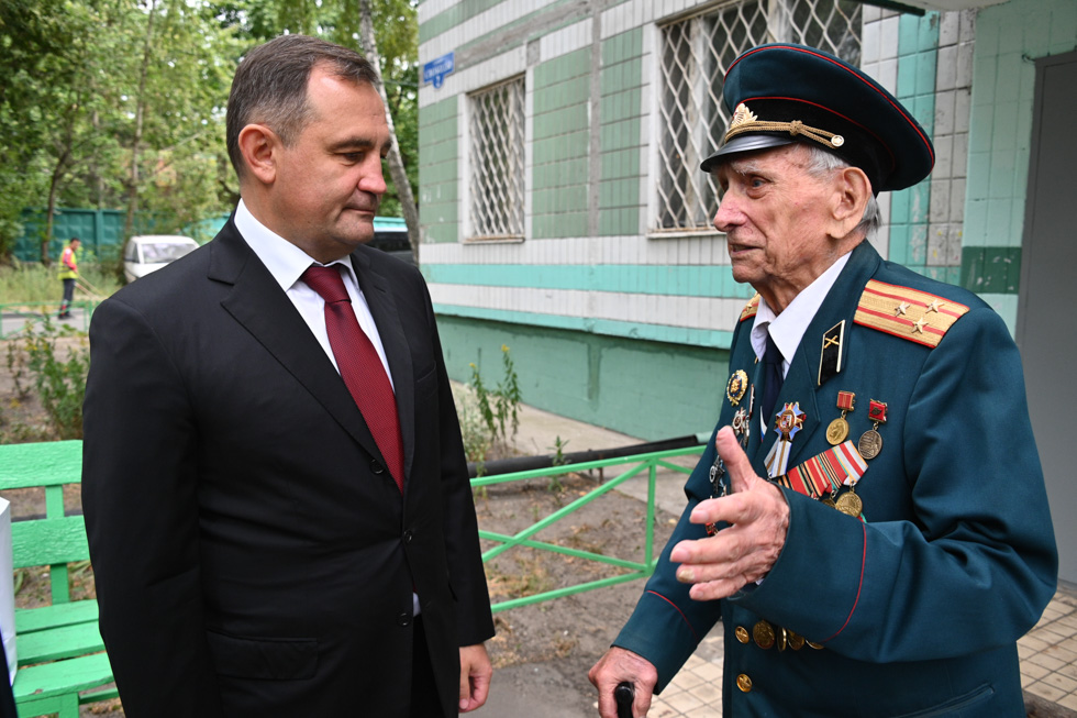 Игорь Брынцалов поздравил ветерана Великой Отечественной войны из Балашихи со 101-летием