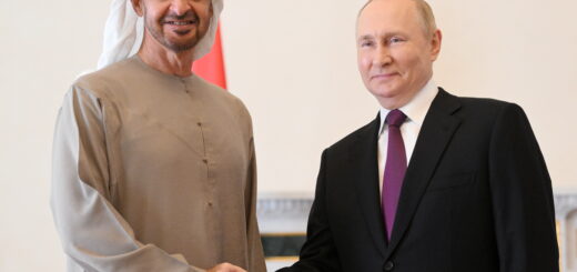Путин встретился в Петербурге с президентом ОАЭ
