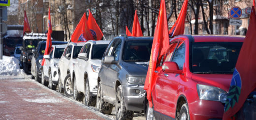 Автопробег, посвященный 32-й годовщине вывода советских